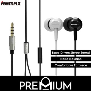 REMAX RM-501 In-Ear 3.5MM WIRED Earphone With Mic Microphone