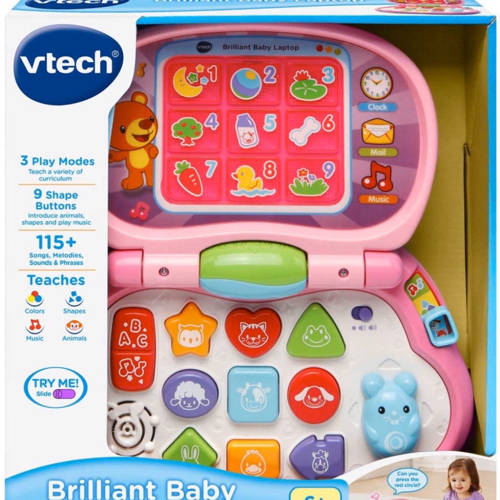 vtech brilliant baby laptop