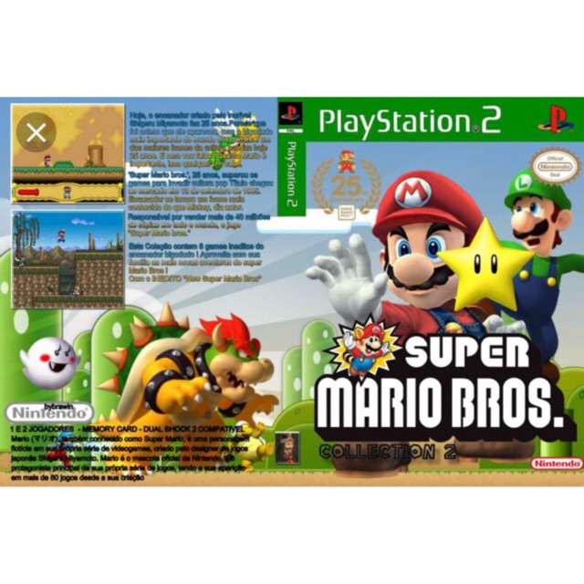 playstation 2 mario games