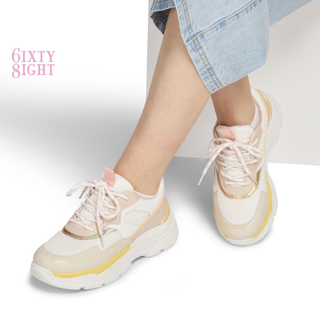 chunky multicolor sneakers