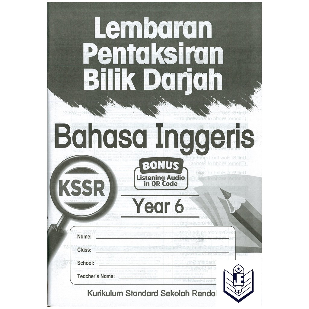 Bakti Science Bilik Darjah Interpretation Sheet Inggeris Year 6 Kssr Shopee Singapore