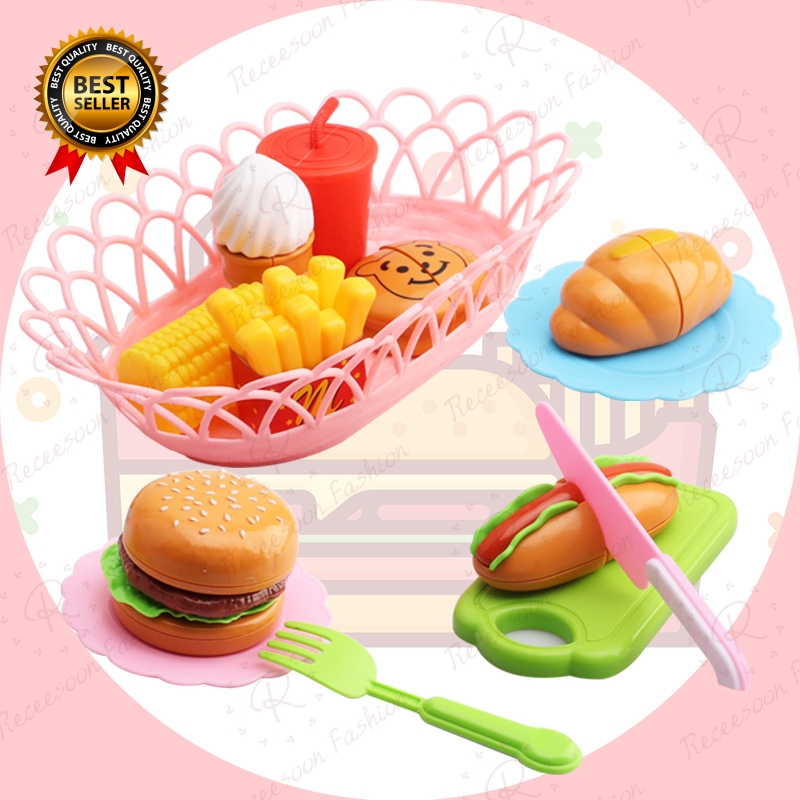 fast food toy set