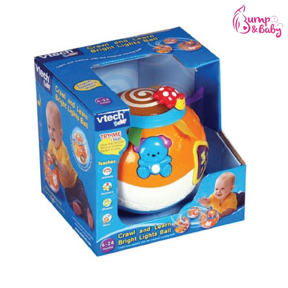 vtech crawl and learn bright lights ball