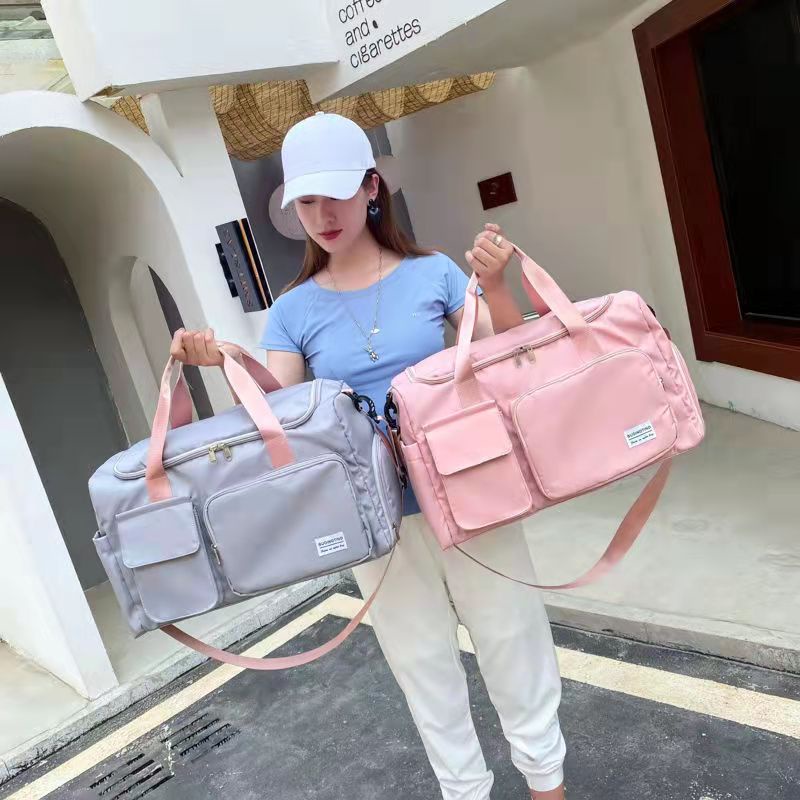 【On Hand】 Large Capacity Maternity Bag Mommy bag Luggage Travel Bag Sports Bags Fitness Yoga Gym Bag