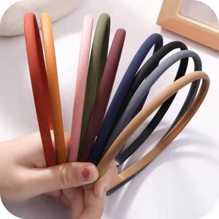 Image of Korean version of the wild net red tide simple hair band wash face non-slip cute headwear