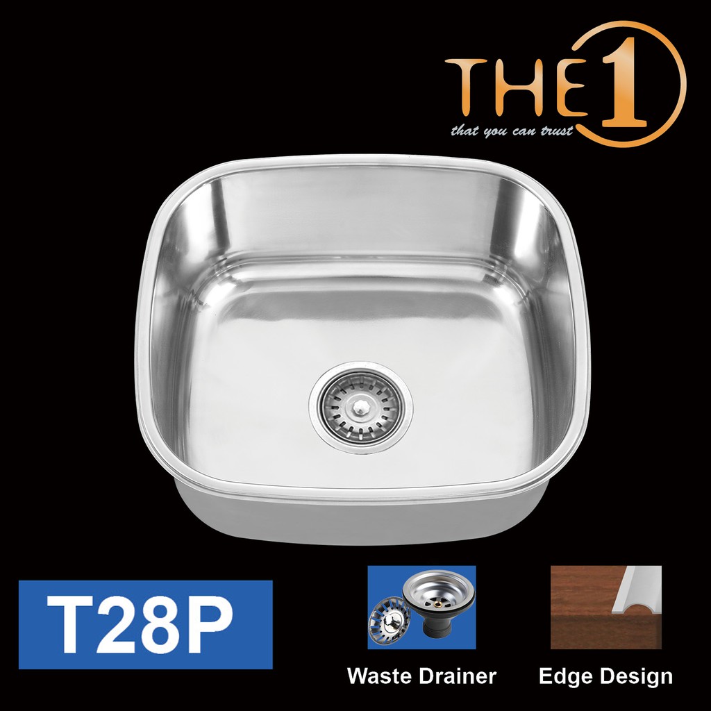 THE ONE T SERIES T28P (T2) STAINLESS STEEL KITCHEN SINK ...