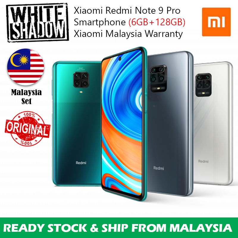 Original Xiaomi Redmi Note 9 Pro Smartphone Octa Core (6GB  