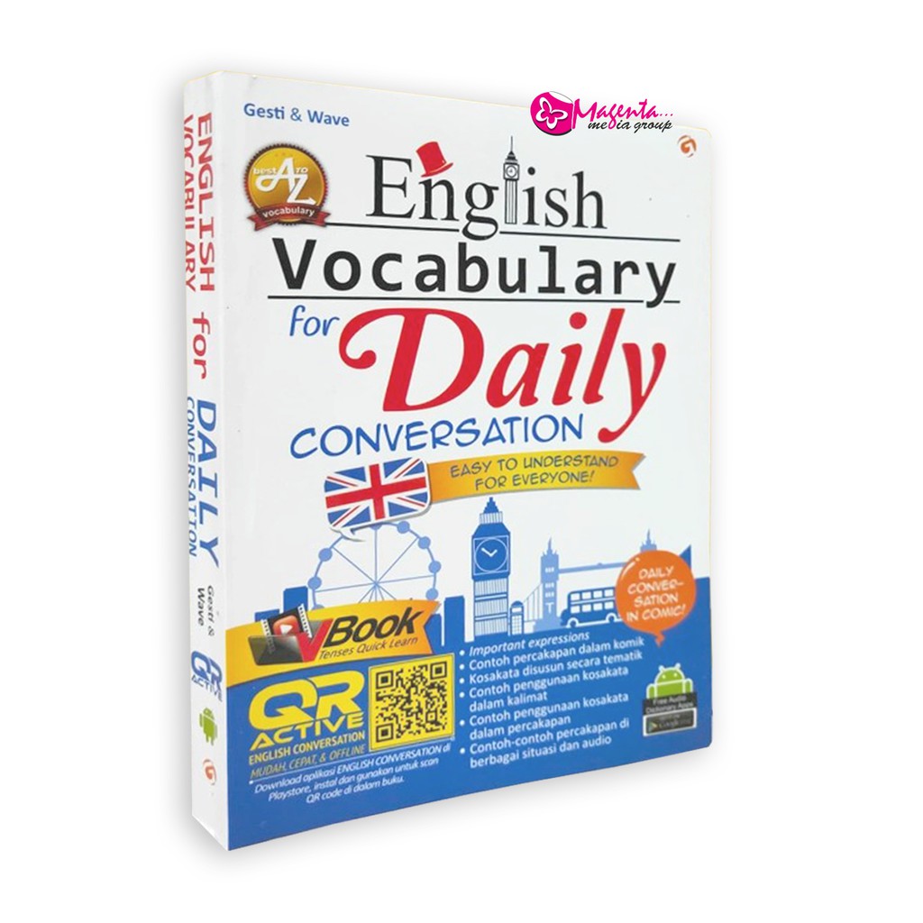 English Learning Book English Vocabulary For Daily Conversation Shopee Singapore