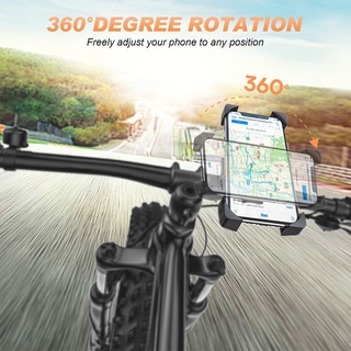 Jellico Motorbike Bicycle Phone Holder Stand Universal 360 Degree Rotation Cycling Holder Bike Phone Stand Holder