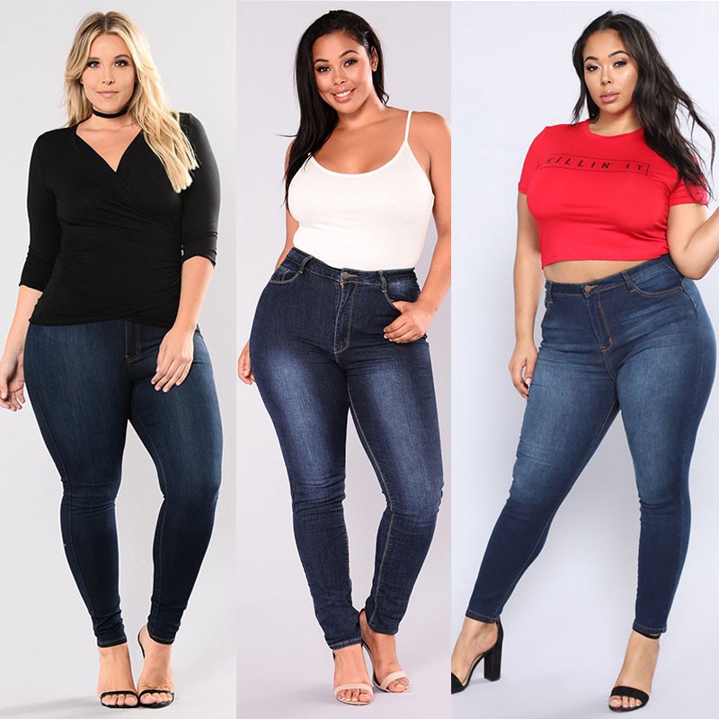 women's plus size denim capris