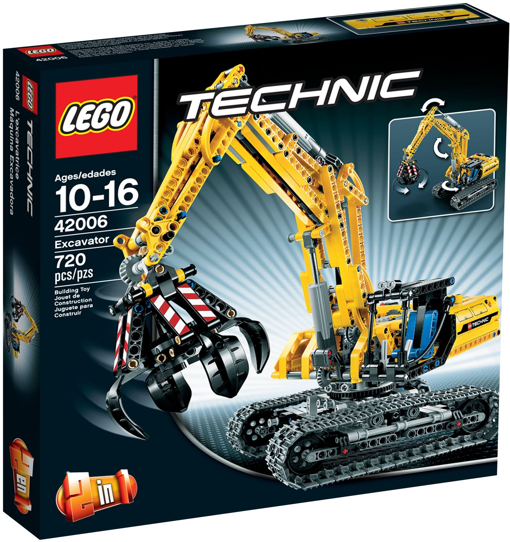LEGO Technic 42006 Excavator | Shopee 