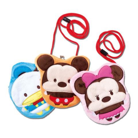 minnie mouse plush in pouch