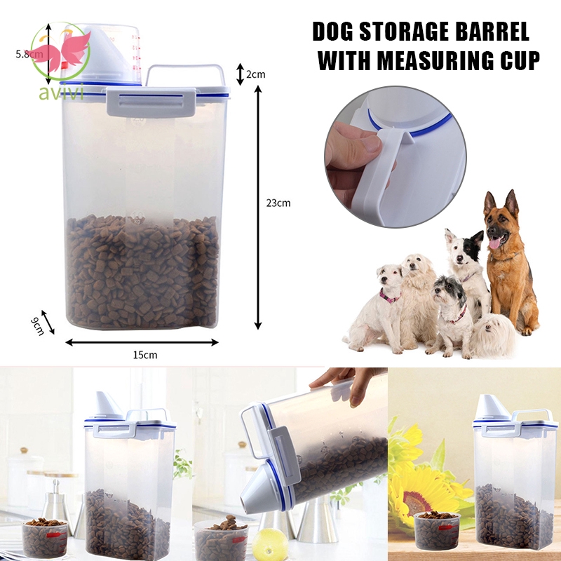 dog food storage tubs