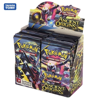 Pokemon Trading Card Game XY Ancient Origins Display Booster Box With EX Cards Game Set Toys （120PCS）