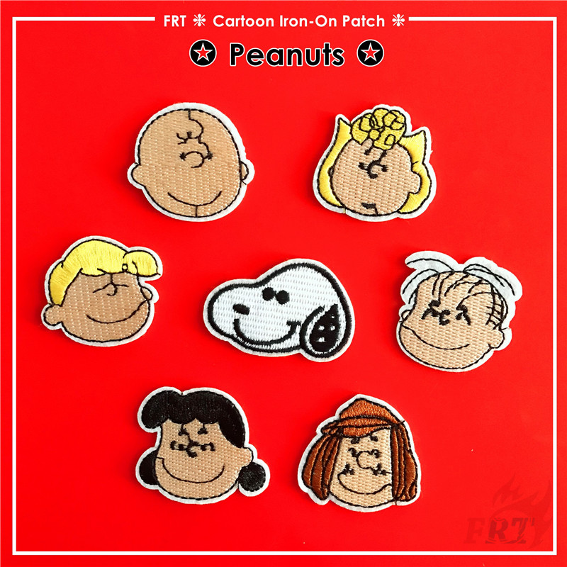 ☸ Peanuts Character - Snoopy Cartoon Iron-On Patch ☸ 1Pc DIY Sew on Iron on  Badges Patches | Shopee Singapore