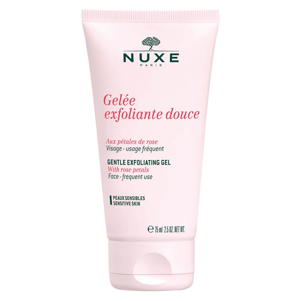 Nuxe Gentle Exfoliating Gel With Rose Petals, 75ml Shopee Singapore