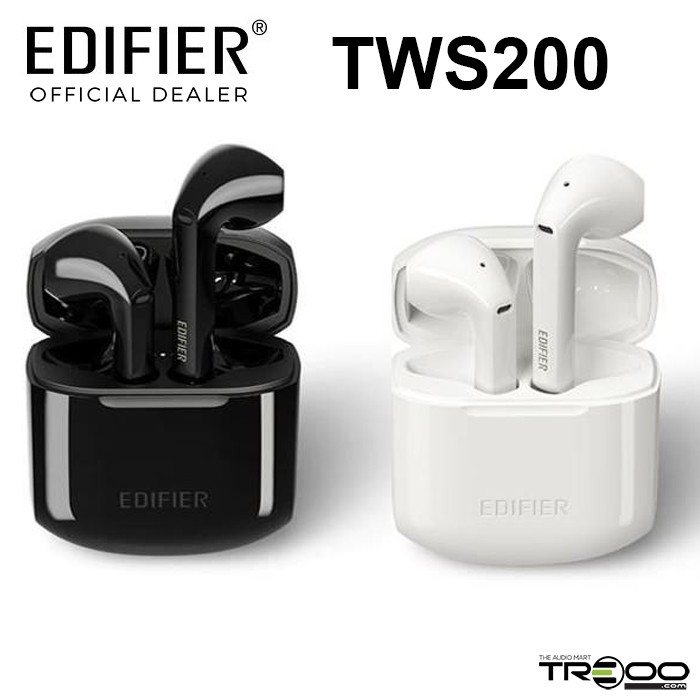 Edifier TWS200 True Wireless Bluetooth In-Ear Earphone with Microphone ...