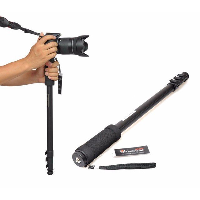 Weifeng Wt 1003 67 171cm Monopod Light Weight Tripod Shopee Singapore