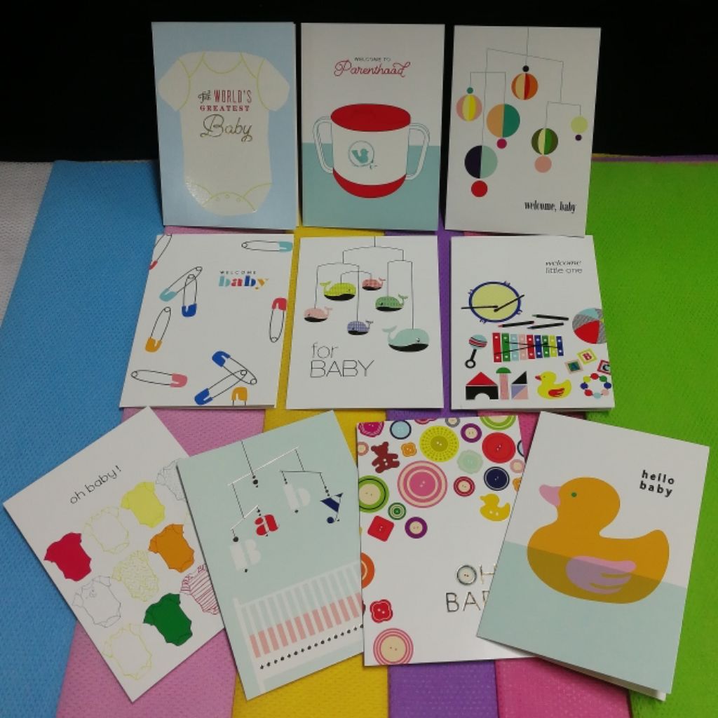 Greeting Card Gift Card New Born Baby Card Shopee Singapore
