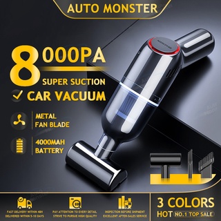 Vacuum Cleaner Rechargeable 8000PA  Cordless Vacuum Cleaner Handheld Mini Vacuum For Car And Home