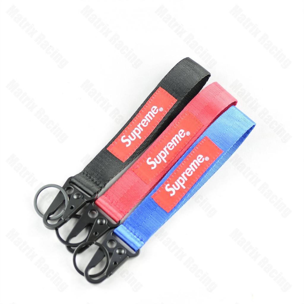 supreme keychain lanyard