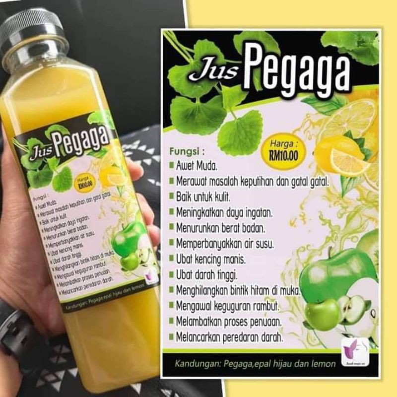 Jus Pegaga Epal Hijau Lemon 500ml Singapore