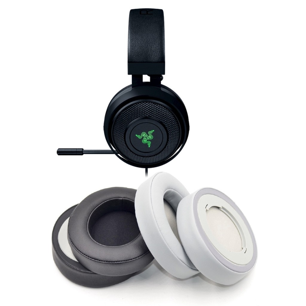 2pcs Replacement Ear Pads For Razer Kraken 7 1 Pro V2 Gaming Headsets Shopee Singapore