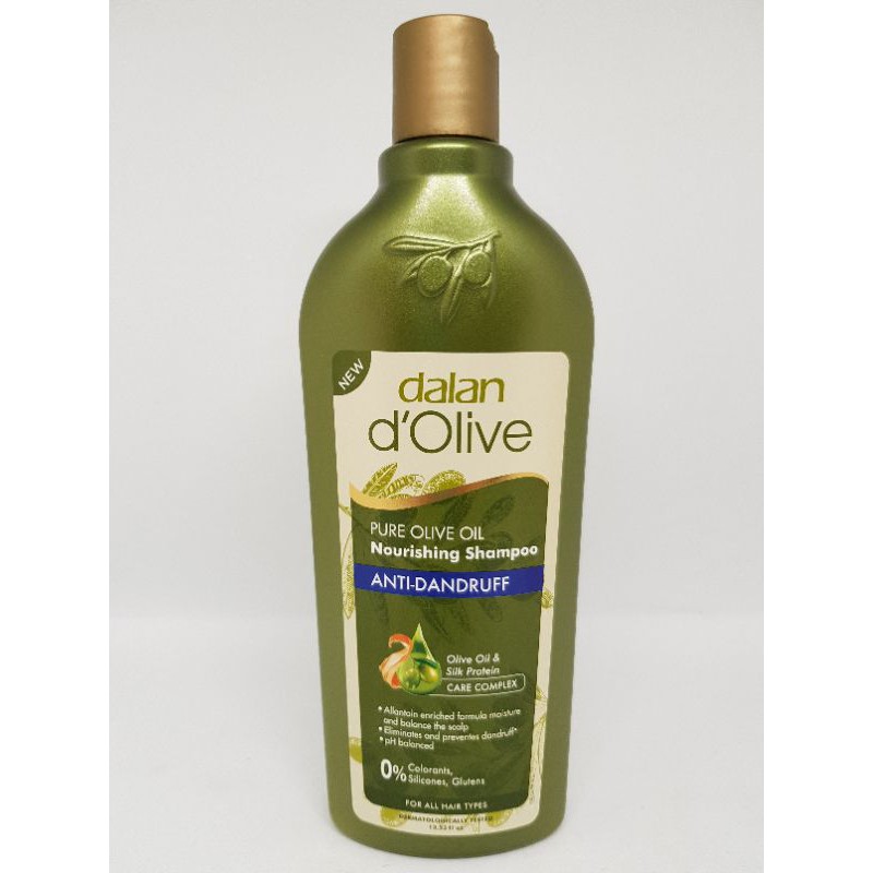 Pure Olive Oil Anti Dandruff Nourishing Shampoo 400ml Shopee Singapore