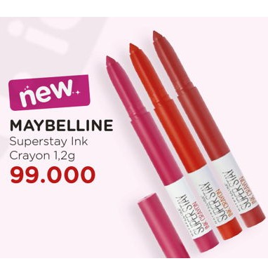 maybelline matte crayon