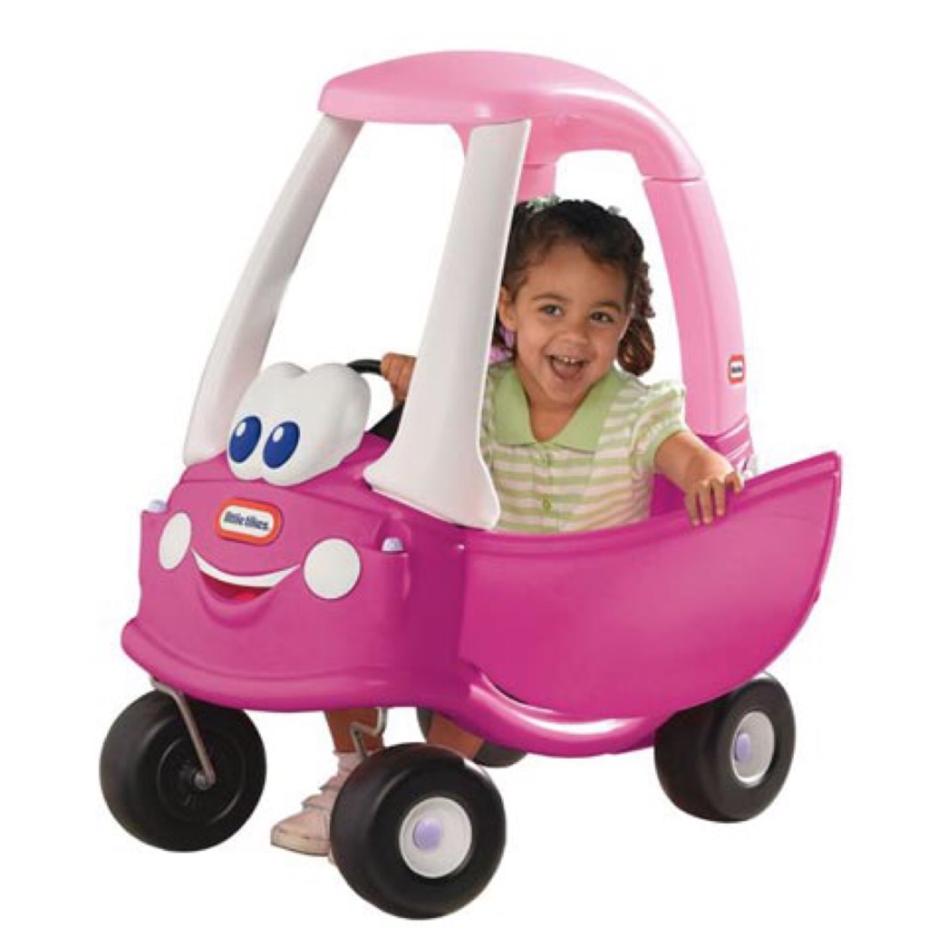 little tikes princess cozy coupe truck riding push toy