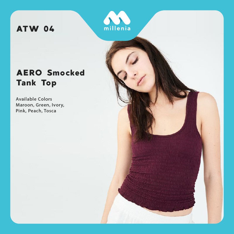 smocked camisole