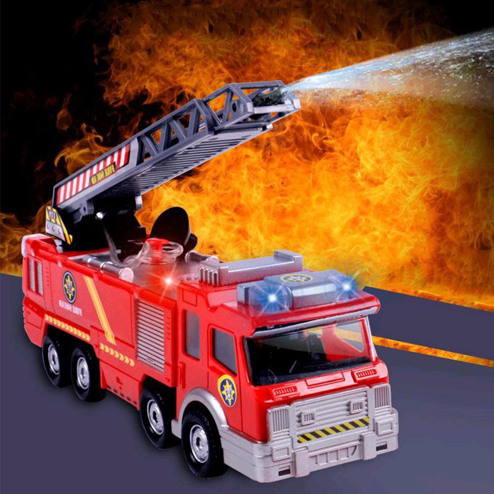 fire engine toy with water