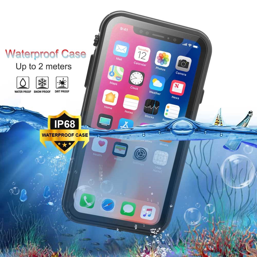 iphone 11 Pro Max 2019 diving Case Clear Back Cover 360 Full Protection