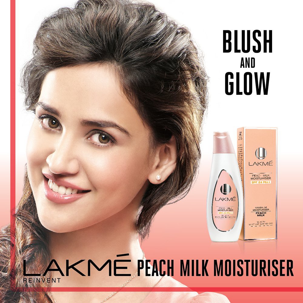 lakme peach milk with spf