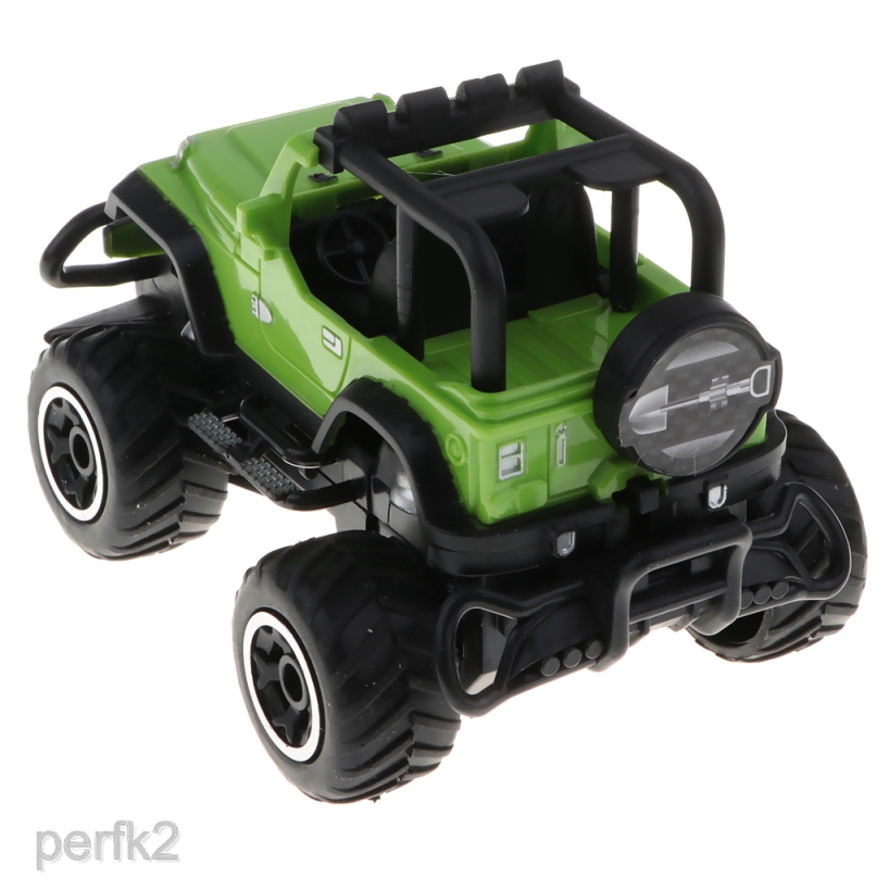 green remote control truck