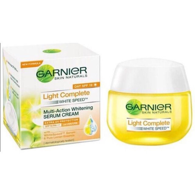 Garnier Light Complete Yuzu 50ml Ready Stock Whitening Serum Cream Shopee Singapore