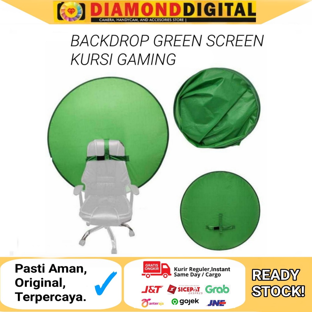 Backdrop Green Screen Gaming Chair G1 Shopee Singapore