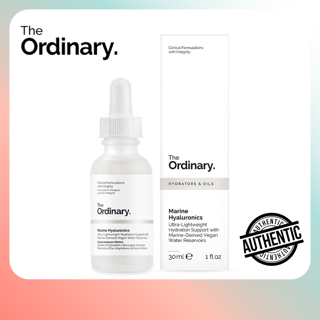 marine hyaluronics acne