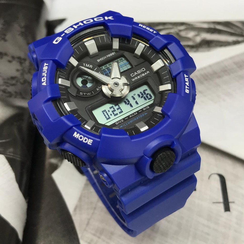 royal blue g shock watch