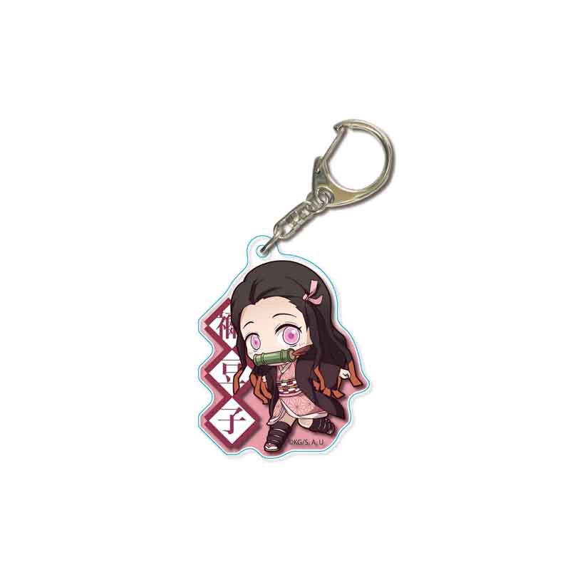 Demon Slayer: Kimetsu No Yaiba Acrylic Keychain Tanjirou Nezuko ...