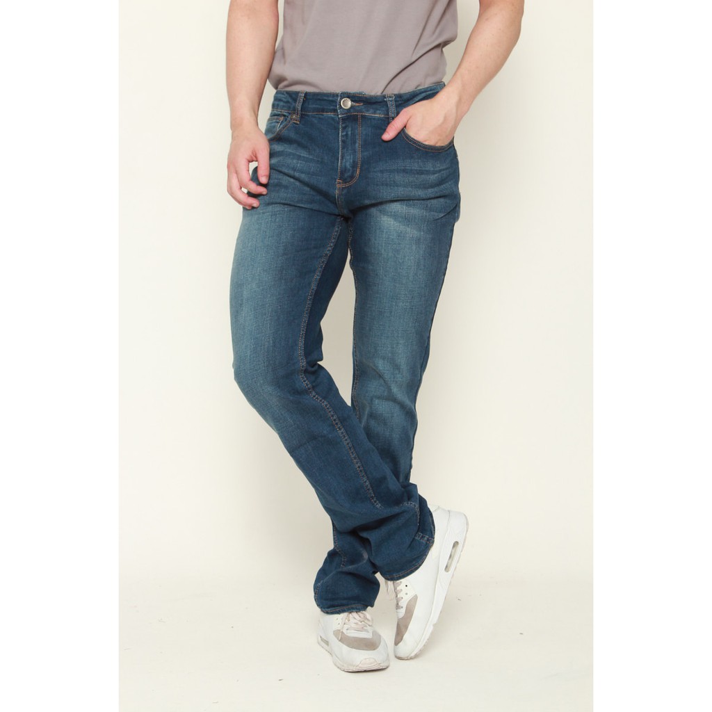 Denizen Regular Straight Cut Jeans Dz 1264 Shopee Singapore