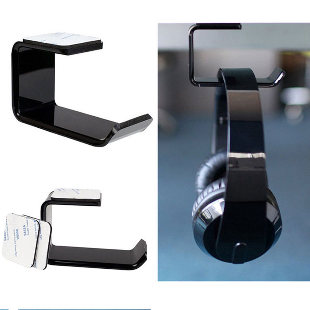 wall mounted headset stand