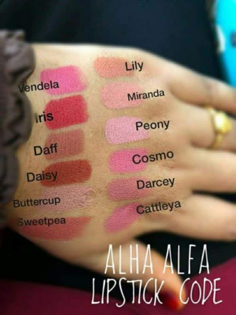 Alha Alfa Matte Lipstick Shopee Singapore