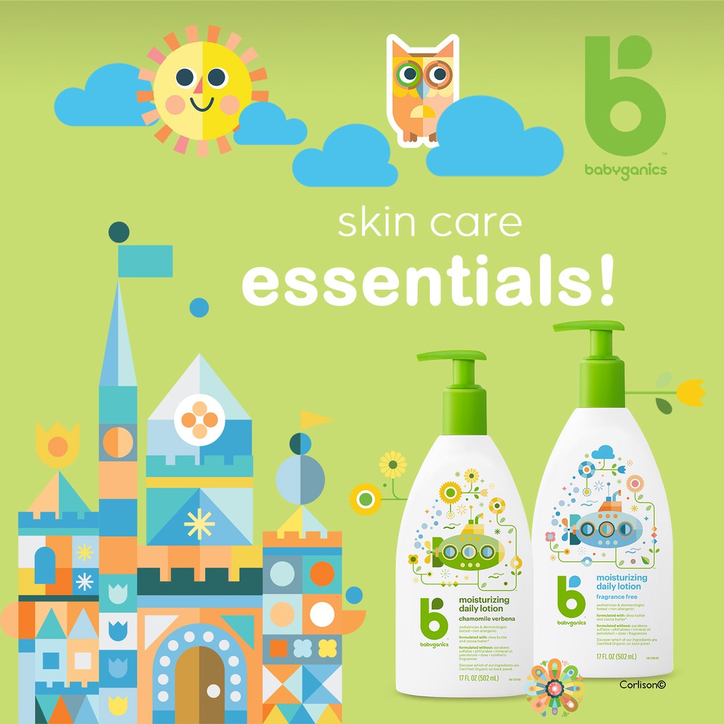 babyganics moisturizing daily lotion