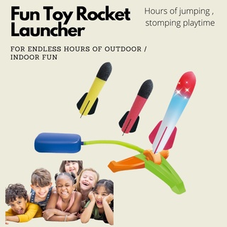 Air Powered Rocket Launcher -  Fun Toy For Children Kids Outdoor Game / STEM Games #1