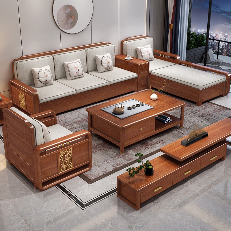 modern wooden living room furniture