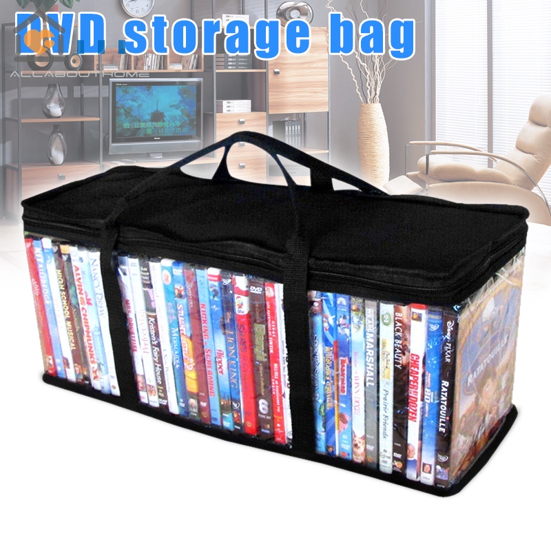 Media Storage Bags DVD Disc CD Carry Case Holder Album Organizer Multifunctional Storage Bags