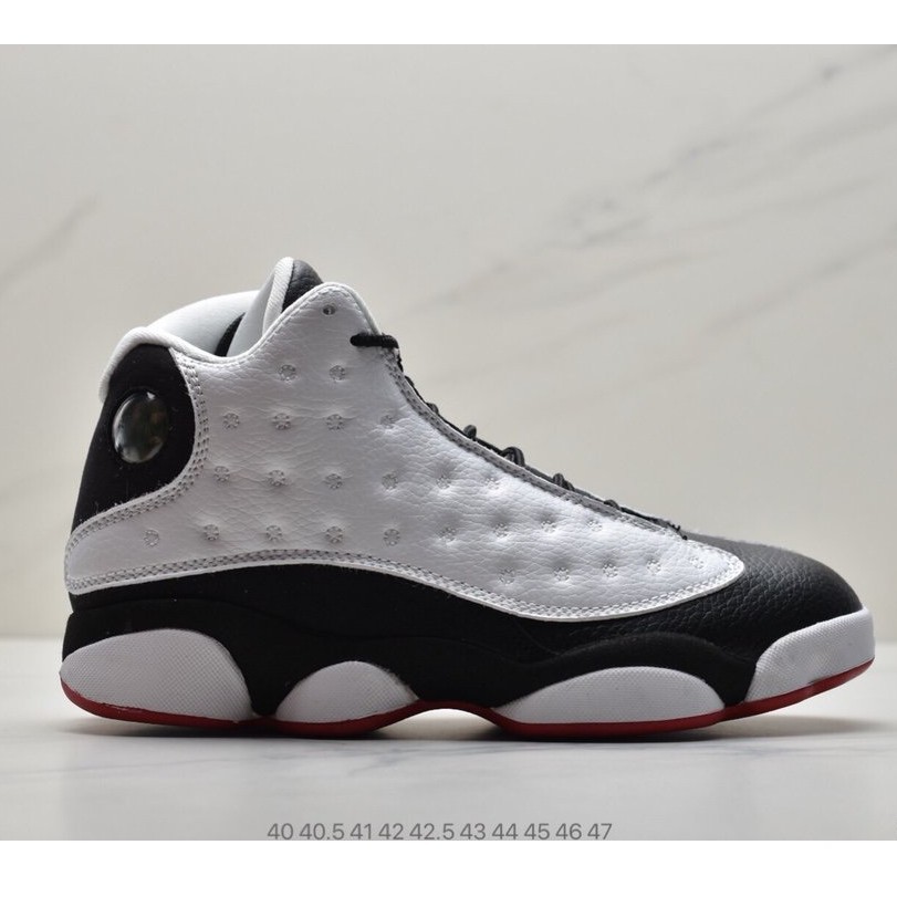 air jordan retro 13 black and white