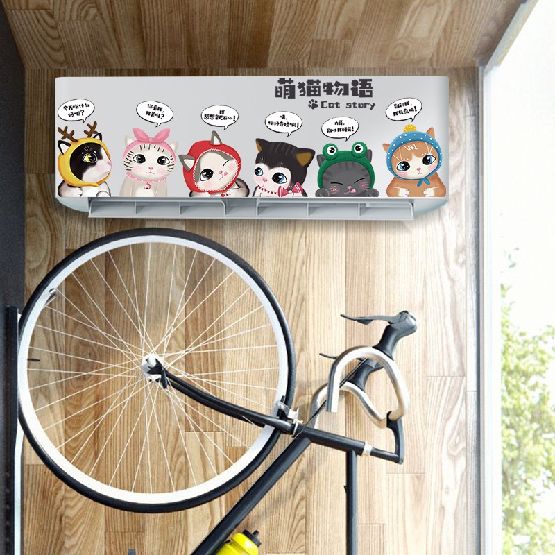Creative personality cartoon air conditioning stickers Creative personality cartoon air conditioning stickers