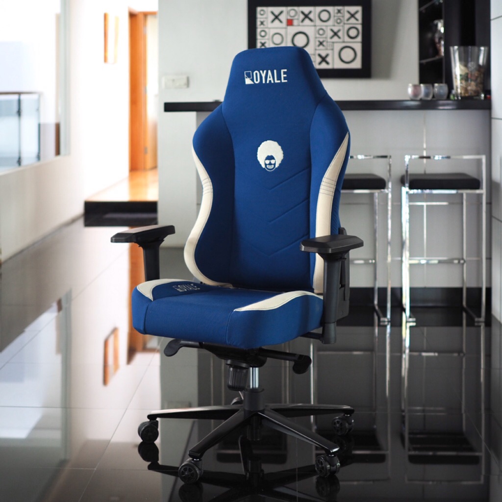 Royale Custom Colour And Logo Fabric Gaming Chair Shopee Singapore